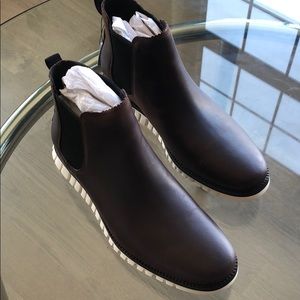 Cole Haan mens Chelsea waterproof boots
